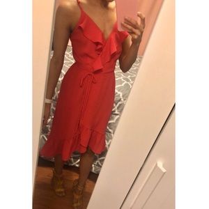 Fuchsia cocktail dress!